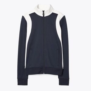 Tory sport Navy and White Zip-Up Jacket size L